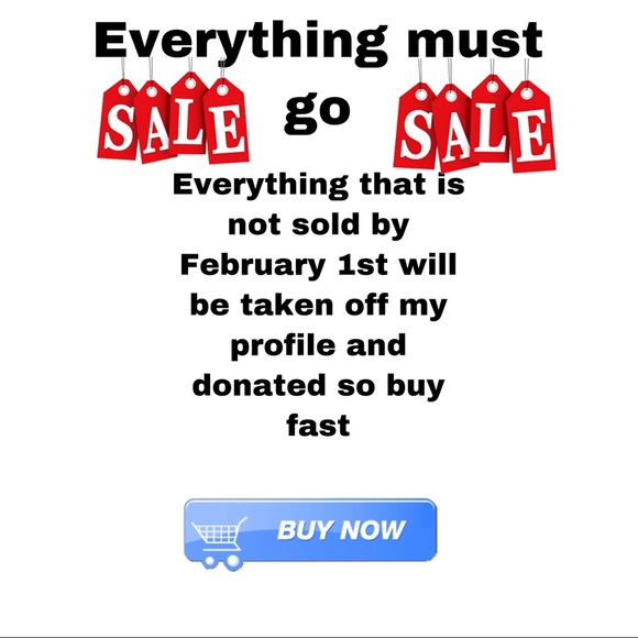 Everything must go buy one get one half off - Picture 1 of 1